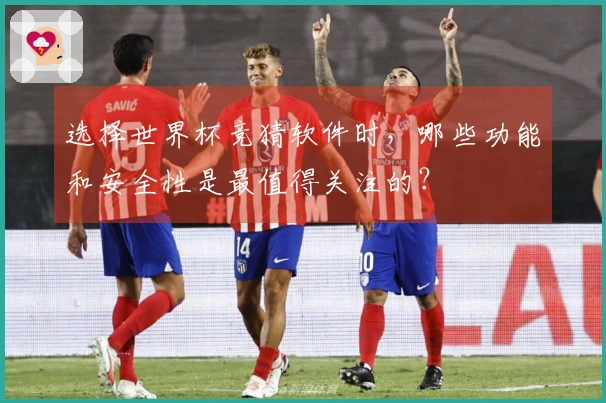 选择世界杯竞猜软件时，哪些功能和安全性是最值得关注的？